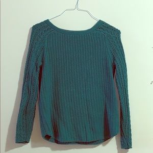 Ann Taylor Loft Teal Sweater